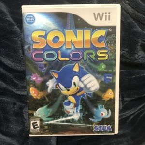 Sonic Colors Game ( Nintendo Wii ) SEGA